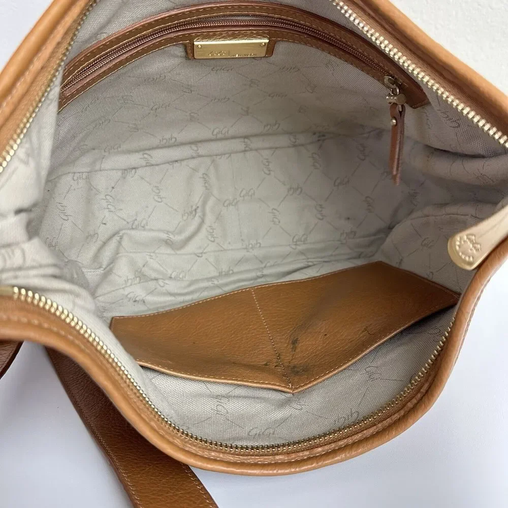 GiGi New York Jackson Leather Saddle Bag Boho Casual‎ Minimalist Cottagecore